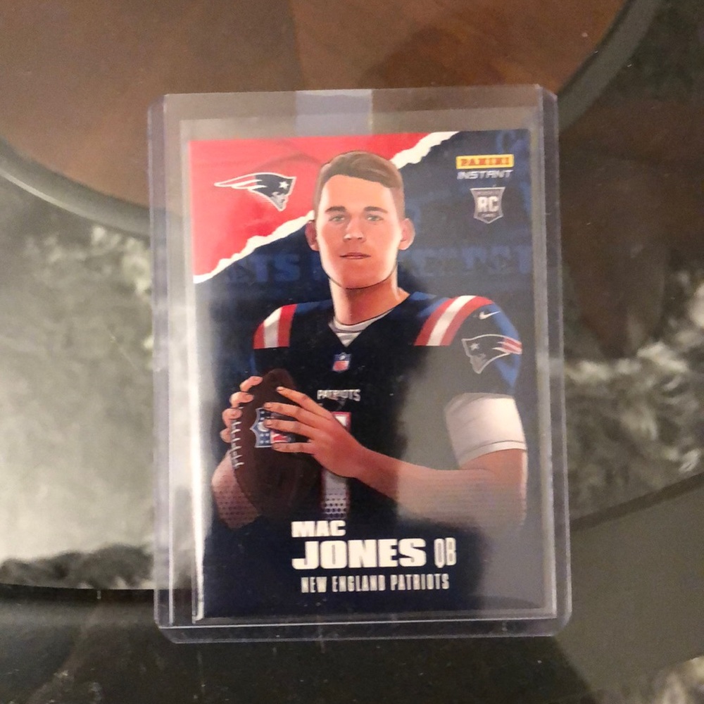 Mac Jones Trading Card Panini Instant